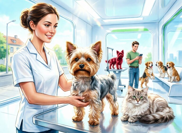 Jak krakowski groomer wypełnia grafik wizyt dzięki wizytówce Google